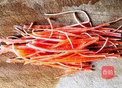 Illustration of how to make cold spinach vermicelli 3