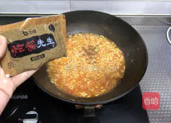 Illustration of how to make tomato soup noodles 9