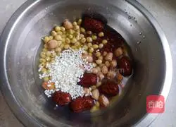 Illustration of how to make grain rice porridge for beauty and beauty 2