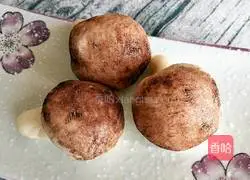 Illustration of how to make mushroom steamed buns 9