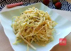 Illustration of how to make cold cabbage 6