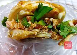 Illustration of how to make Roujiamo 12