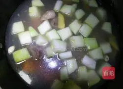 Pork Ribs and Winter Melon Illustration of how to make soup 4