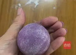 Illustration of how to make purple sweet potato buns 6