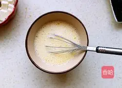 Illustration of how to make tofu and egg custard 3