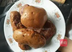 Illustration of how to make brown sugar steamed buns 8