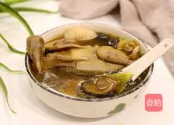 Illustration of how to make yam and pigeon soup 5