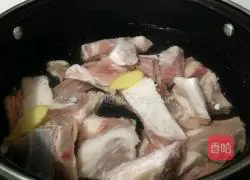 Illustration of how to make mutton vermicelli soup 5