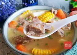 Corn Spare Ribs Soup Illustration 14 