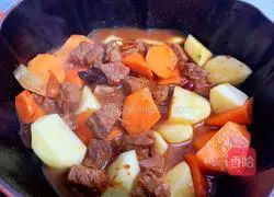 Illustration of Tomato Beef Brisket Stewed with Potatoes 18