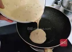 Illustration of how to make egg and green onion cake 6