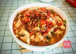 Illustration of how to make boiled fish 13