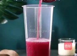 Illustration of how to make mulberry yogurt 8