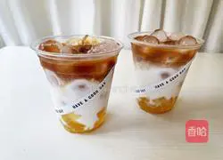 Snow Pear Osmanthus Kumquat Raw Coconut Latte Recipe Illustration 12