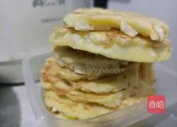 Illustration of how to make shredded radish cake 7