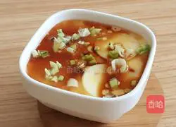 Illustration of how to make Japanese tofu steamed egg custard 5