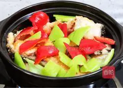 Illustration of braised fish cubes 10