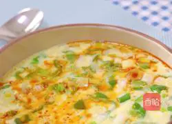 Illustration of how to make steamed eggs with peppers 5