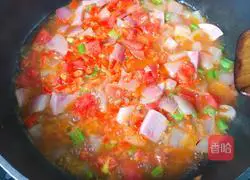 Illustration of Spicy Tomato Pasta Recipe 7