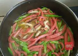 Illustration of how to make fried noodles 2