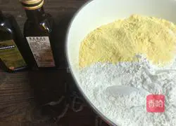 Illustration of how to make cornmeal steamed buns 1