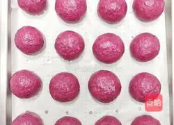 Illustration of how to make mulberry steamed buns 6