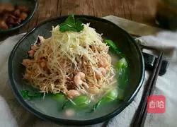 Illustration of how to make boiled dried shreds 18