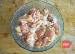 Illustration of how to cook potato stewed chicken nuggets 3