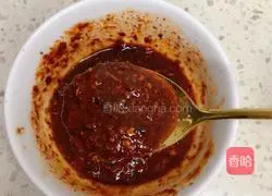 Illustration of how to make spicy fat sausage 6