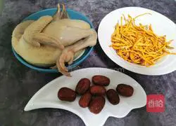 Illustration of how to make Cordyceps Flower Stewed Chicken Soup 3