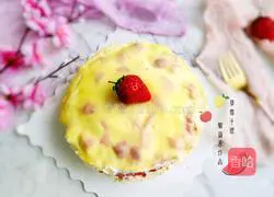 Strawberry Layer Cake Recipe Illustration 17