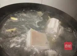 Cookbook with pickled vegetables Meat cooking illustration 1