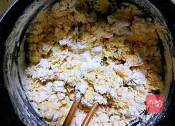 Illustration of how to make milky cornmeal pancakes (coarse grains) 4