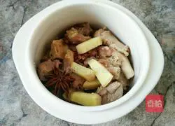 Illustration of how to make stewed old duck soup 5