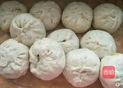 Illustration of how to make nutritious vegetarian buns 15