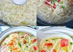 ㊙️Same style as Yang Mi❗️The radish omelette soup with fresh eyebrows is not enough even for three bowls~ Illustration of how to make it 2