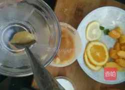 Yellow Peach Orange Fruit Tea Recipe Illustration 4