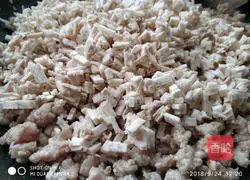 Illustration of how to make steamed taro dumplings 2