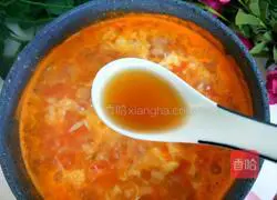 Illustration of how to make mushroom soup with tomato sauce 15