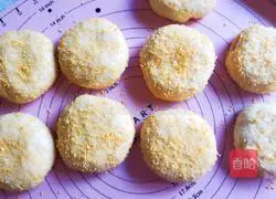 Illustration of making bean paste cake 14