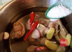 How to pour chicken gizzards in sauce Illustration 6