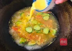 Kuaishou tomato and egg soup recipe 3