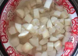 Illustration of how to make rock sugar snow pear (super simple low-end version) 4