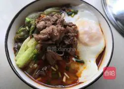 Illustration of how to make shredded pork noodles 5