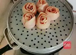 Illustration of how to make rose dumplings 6
