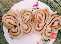 Illustration of how to make butterfly steamed buns 7