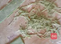 Illustration of how to make baby spinach noodles and purple potato noodles 7