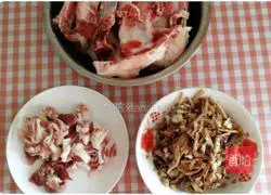 Illustration of how to make mutton soup 1