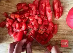 Tomato and egg noodles Illustration of how to do it 3