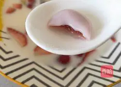 Illustration of how to make fruit glutinous rice balls 8